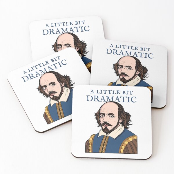 Item preview, A Little Bit Dramatic | Shakespeare Portrait designed and sold by ObsidianDaz.