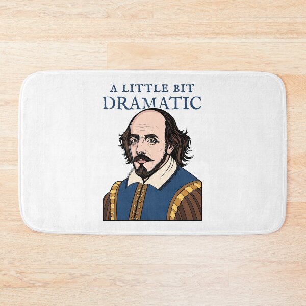 Item preview, A Little Bit Dramatic | Shakespeare Portrait designed and sold by ObsidianDaz.