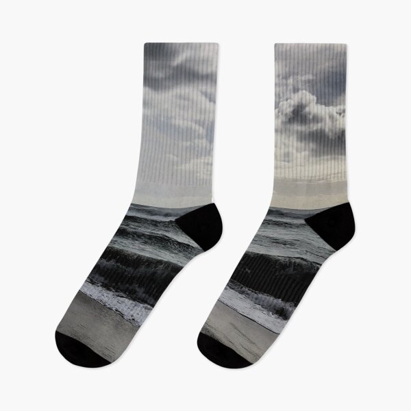 Item preview, Gloomy day at the beach designed and sold by Dryft7.