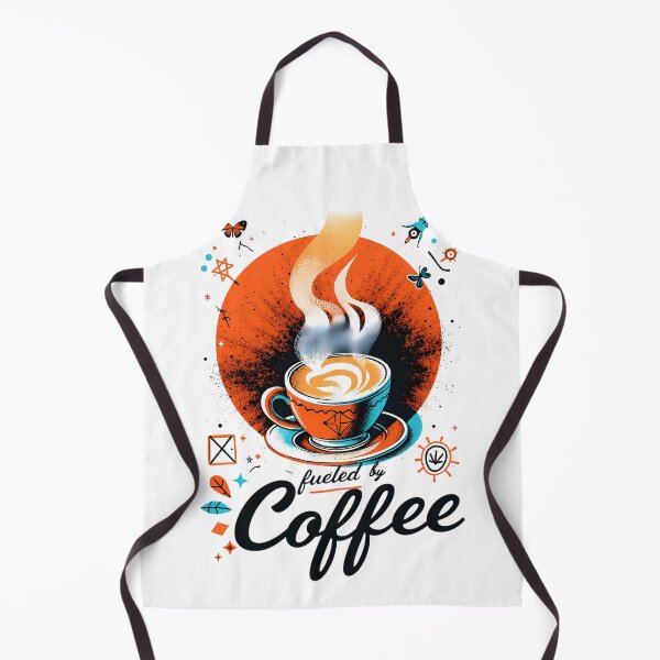 Item preview, "Fueled by Coffee” – Morning Fuel for Caffeine Junkies 6 designed and sold by RWZCraftedPixels.