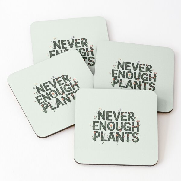 Item preview, Never enough plants designed and sold by Moonody Designs.