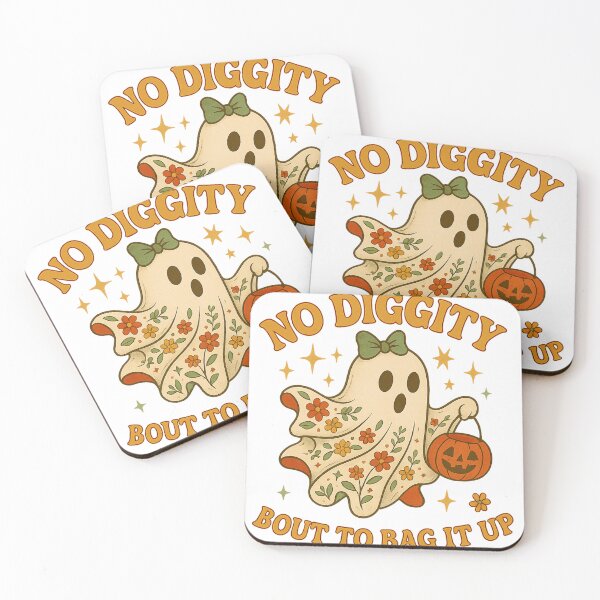 Item preview, No Diggity Bout To Bag It Up Png • no diggity bout • boo sheet png • cozy season graphic • retro ghost png • pumpkin spice png • Cute boo designed and sold by PixelBlooming.