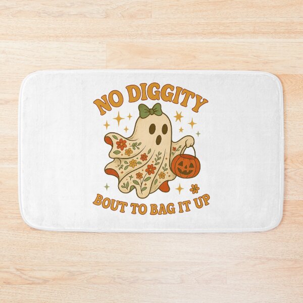 Item preview, No Diggity Bout To Bag It Up Png • no diggity bout • boo sheet png • cozy season graphic • retro ghost png • pumpkin spice png • Cute boo designed and sold by PixelBlooming.