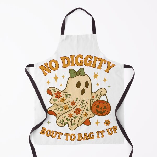 Item preview, No Diggity Bout To Bag It Up Png • no diggity bout • boo sheet png • cozy season graphic • retro ghost png • pumpkin spice png • Cute boo designed and sold by PixelBlooming.