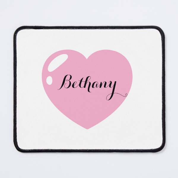 Item preview, Bethany Name with Pink Heart  designed and sold by Monika Howarth.