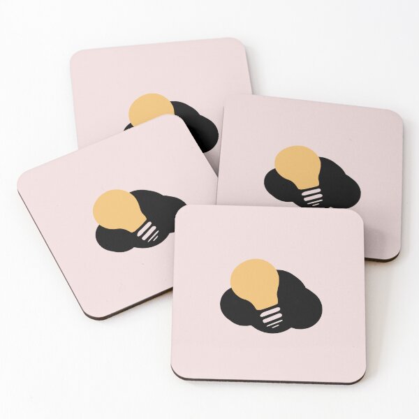 Item preview, Bright Ideas in the Cloud – Minimalist Creative Concept Art designed and sold by glamoursh.