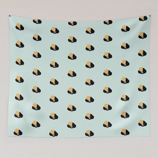 Item preview, Bright Ideas in the Cloud – Minimalist Creative Concept Art designed and sold by glamoursh.