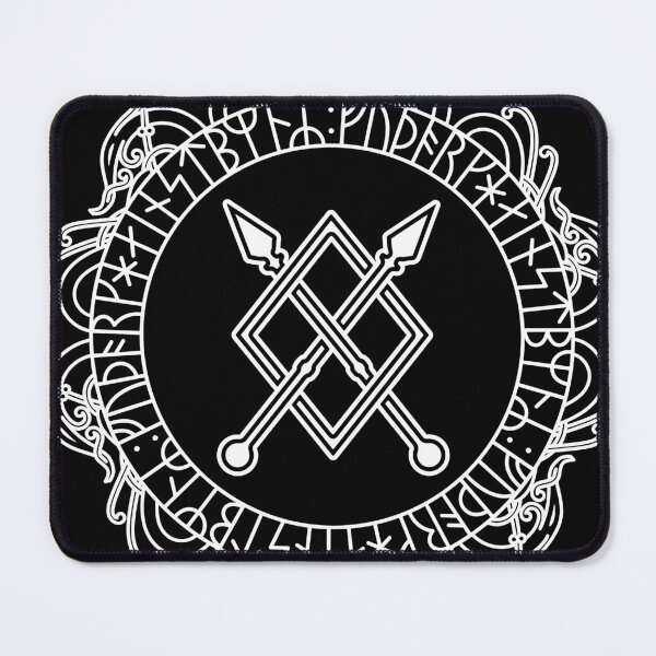 Item preview, Gungnir – Odin’s Spear with Younger Futhark Runes designed and sold by midgartdesign.