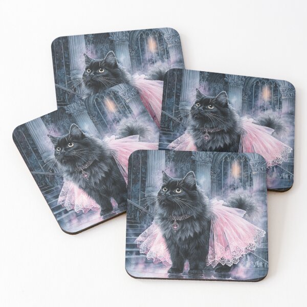 Item preview, Miss Darkness Forest Norwegian Cat designed and sold by Nocturne  Paws.