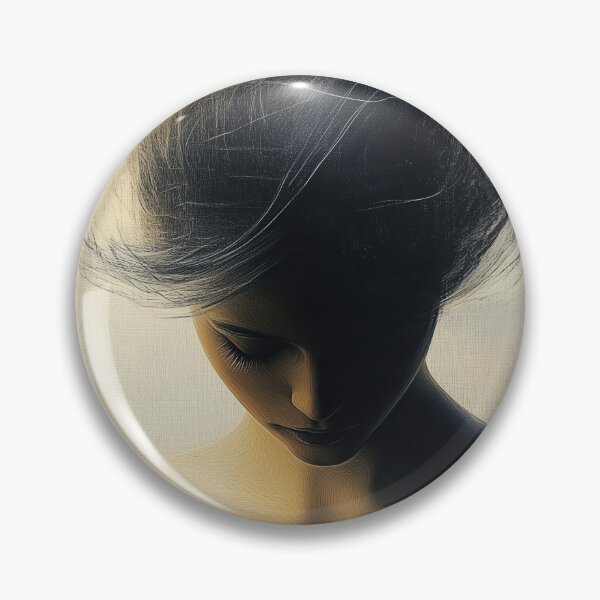 Item preview, Moody Abstract Portrait of Mysterious Figure – Soft Light and Ethereal Atmosphere designed and sold by Shoot-The-Moon.