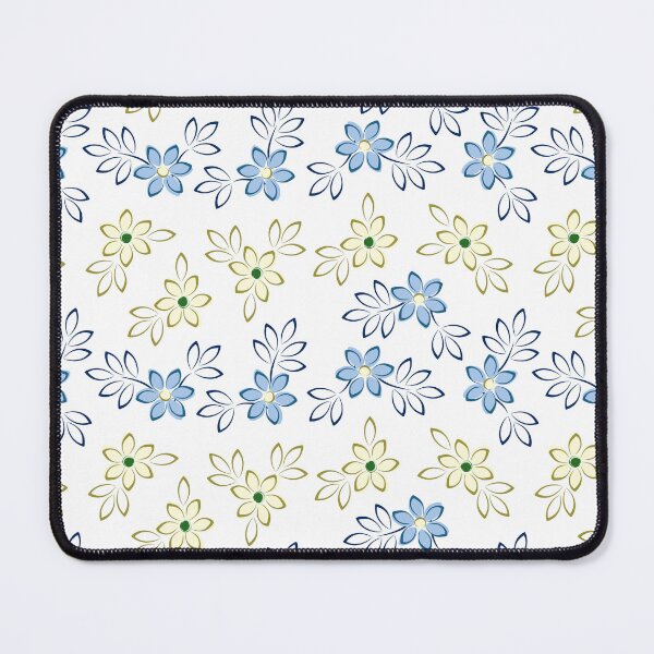 Item preview, Painterly Florals – Yellow & Sky designed and sold by ImpalaMoon.