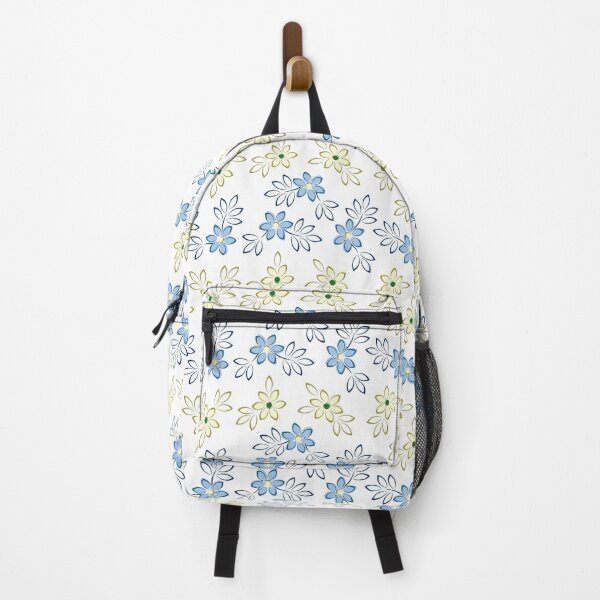Item preview, Painterly Florals – Yellow & Sky designed and sold by ImpalaMoon.