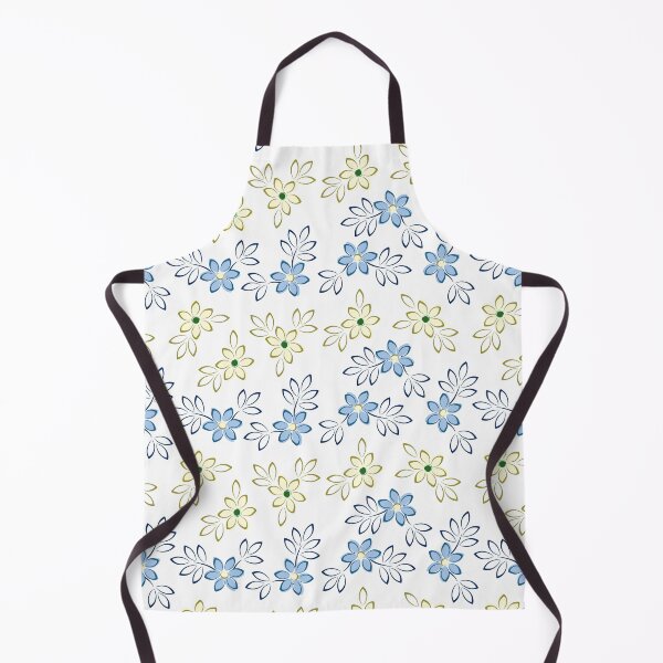 Item preview, Painterly Florals – Yellow & Sky designed and sold by ImpalaMoon.
