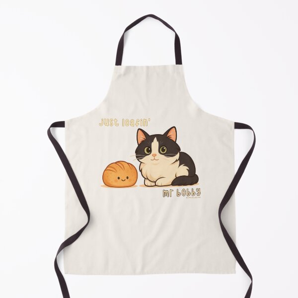 Item preview, Just Loafin’ – Mr Bobby Cat and Bread Design designed and sold by MLynCollective.