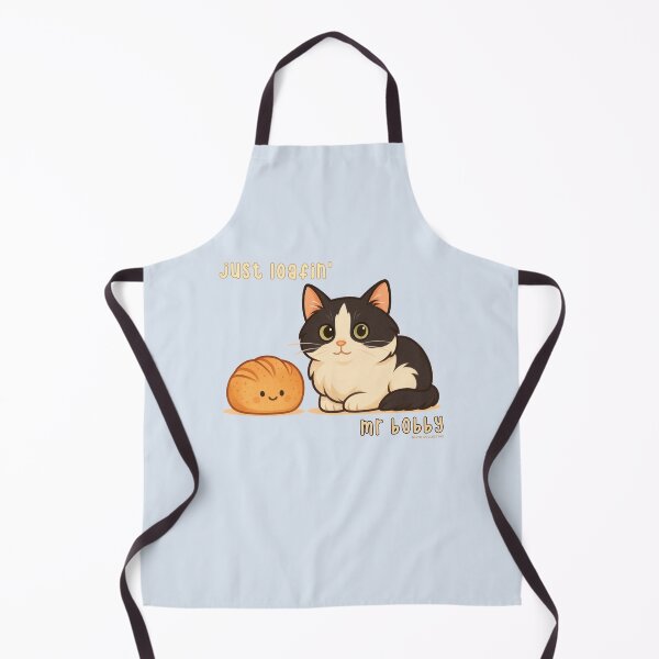 Item preview, Just Loafin’ – Mr Bobby Cat and Bread Design designed and sold by MLynCollective.