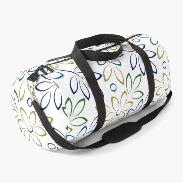 Item preview, Etched Garden Florals – Navy and Sky designed and sold by ImpalaMoon.