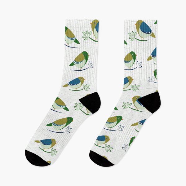Item preview, Perching Birds and Leafy Flow designed and sold by ImpalaMoon.