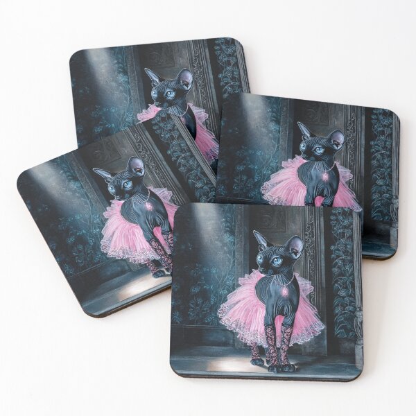 Item preview, Miss Darkness Sphynx Cat designed and sold by Nocturne  Paws.