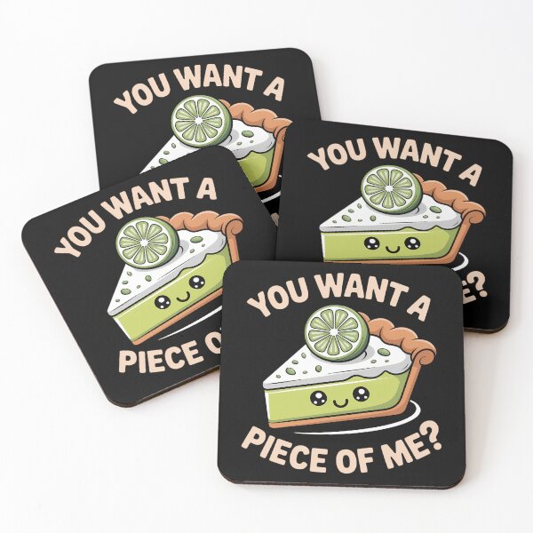 Item preview, You Want A Piece Of Me Funny Key Lime Pie Baker Lemon Tart designed and sold by CookWorldLaughs.