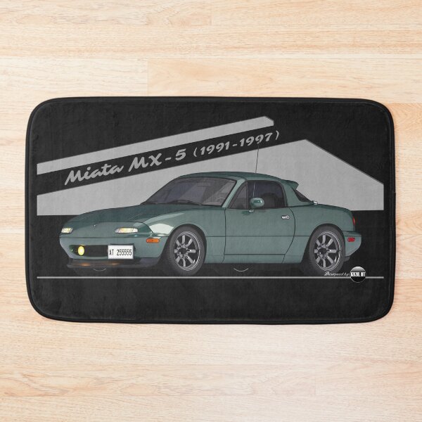 Item preview, Miata - MX-5 NA 1991-1997 (British Racing Green) - Small Car, Big Smile designed and sold by Azaziel.