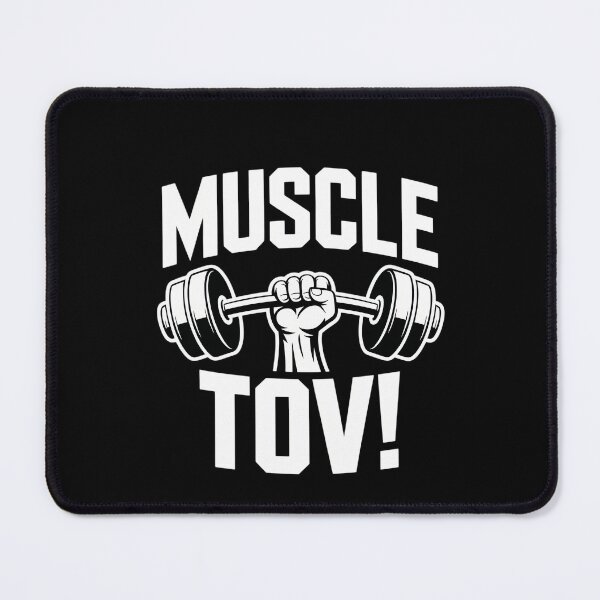 Item preview, Muscle Tov Jewish Kosher Gym Fitness Sport Mazel Tov designed and sold by DeadlockCrew.