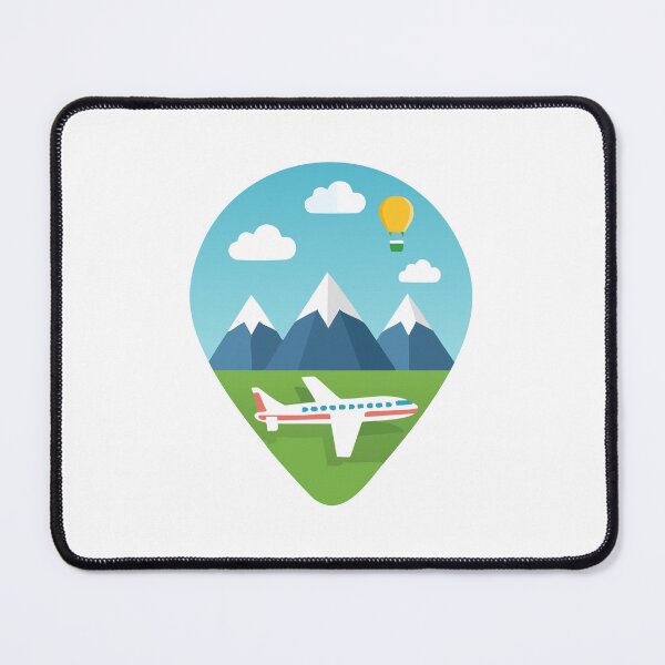 Item preview, Pointy Mountains an airplane designed and sold by jazzydevil.