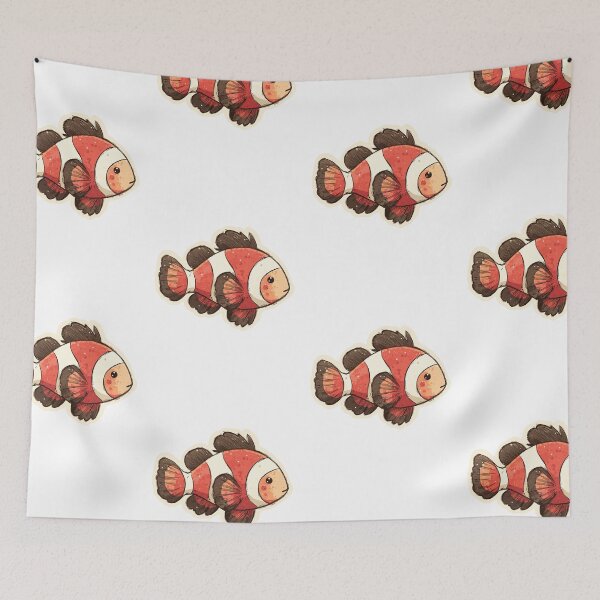 Item preview, Vibrant Clownfish designed and sold by bapupa.