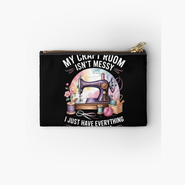 Item preview, My Craft Room Isn’t Messy Everything on Display Funny Quilt designed and sold by DeadlockCrew.