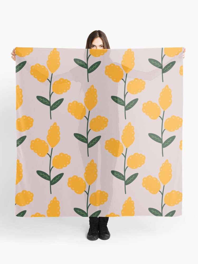 Thumbnail 1 of 3, Scarf, Summer floral pattern designed and sold by Onulodesign.