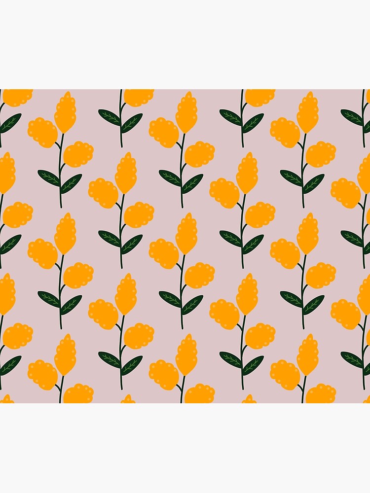 Thumbnail 2 of 2, Duvet Cover, Summer floral pattern designed and sold by Onulodesign.