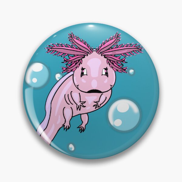 Item preview, Bubble Lover Axolotl designed and sold by terra-coven.