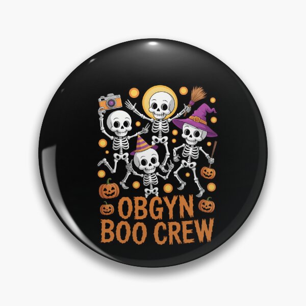 Item preview, OBGYN Boo Crew Nurse Skeleton Dancing Halloween Spooky designed and sold by DeadlockCrew.