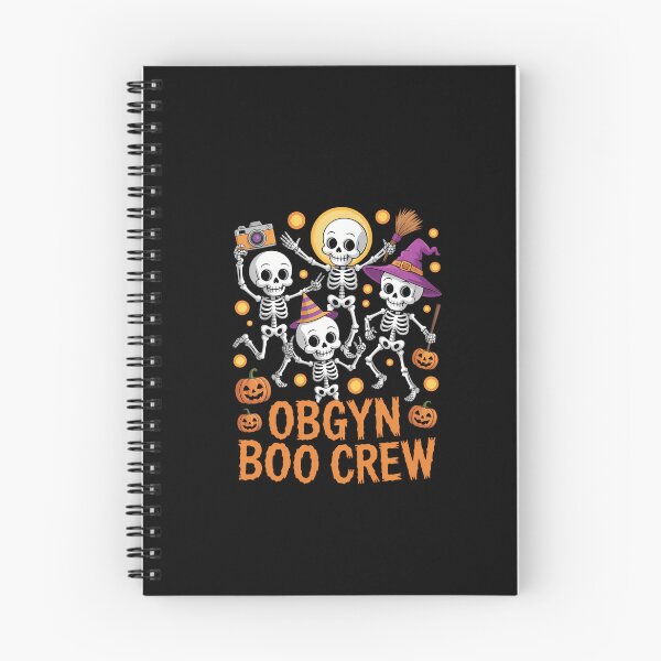 Item preview, OBGYN Boo Crew Nurse Skeleton Dancing Halloween Spooky designed and sold by DeadlockCrew.