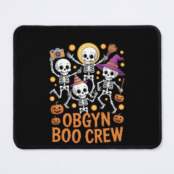 Item preview, OBGYN Boo Crew Nurse Skeleton Dancing Halloween Spooky designed and sold by DeadlockCrew.