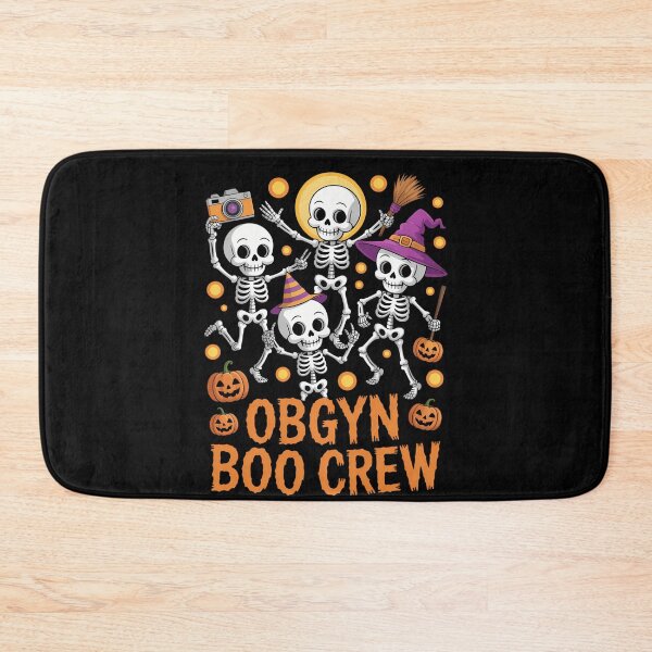 Item preview, OBGYN Boo Crew Nurse Skeleton Dancing Halloween Spooky designed and sold by DeadlockCrew.