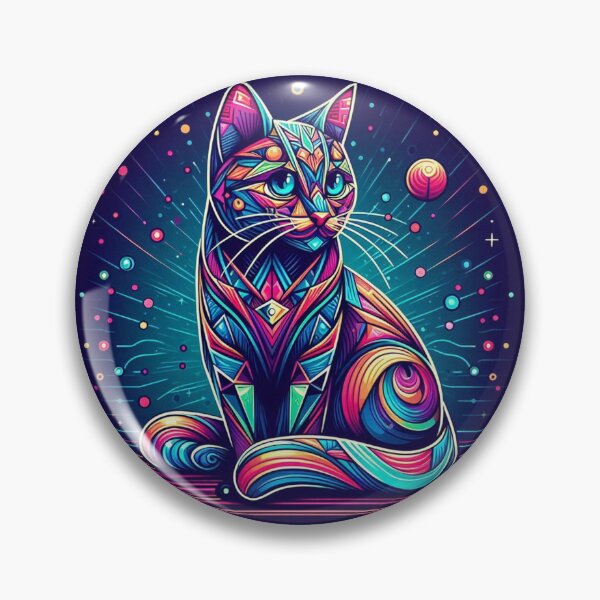 Item preview, Geometric cat  designed and sold by Dogandesighn.