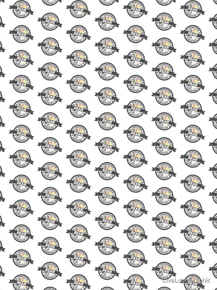 Certified Bear Stamp by LiveLoudGraphic