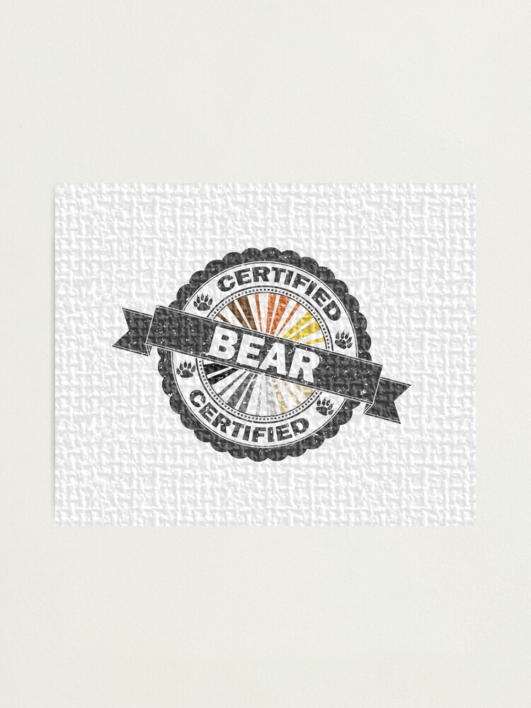 Alternate view of Certified Bear Stamp Photographic Print