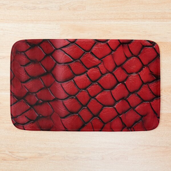 Item preview, Crimson Red Snake Scale Texture – Bold Reptile Pattern designed and sold by Josinta.
