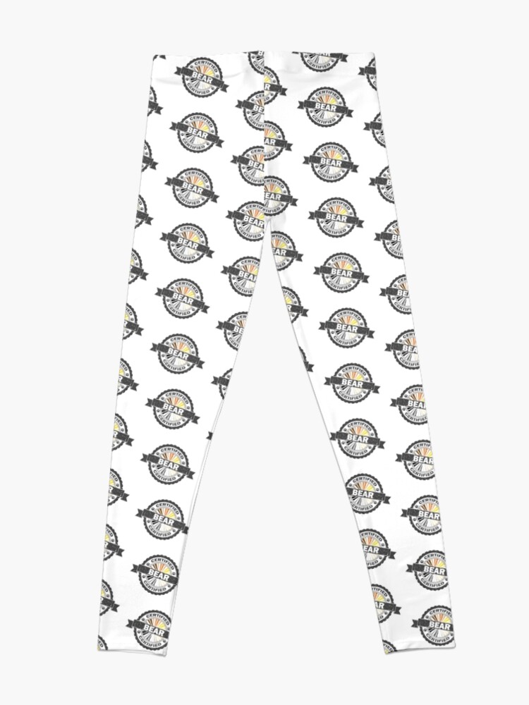 Alternate view of Certified Bear Stamp Leggings