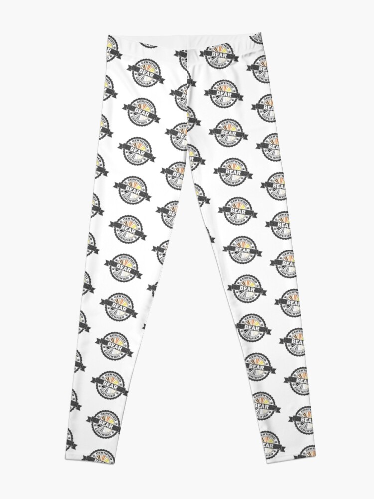 Alternate view of Certified Bear Stamp Leggings