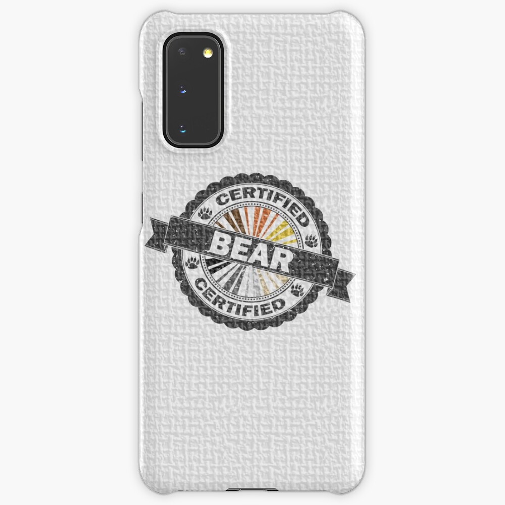 Certified Bear Stamp Case & Skin for Samsung Galaxy