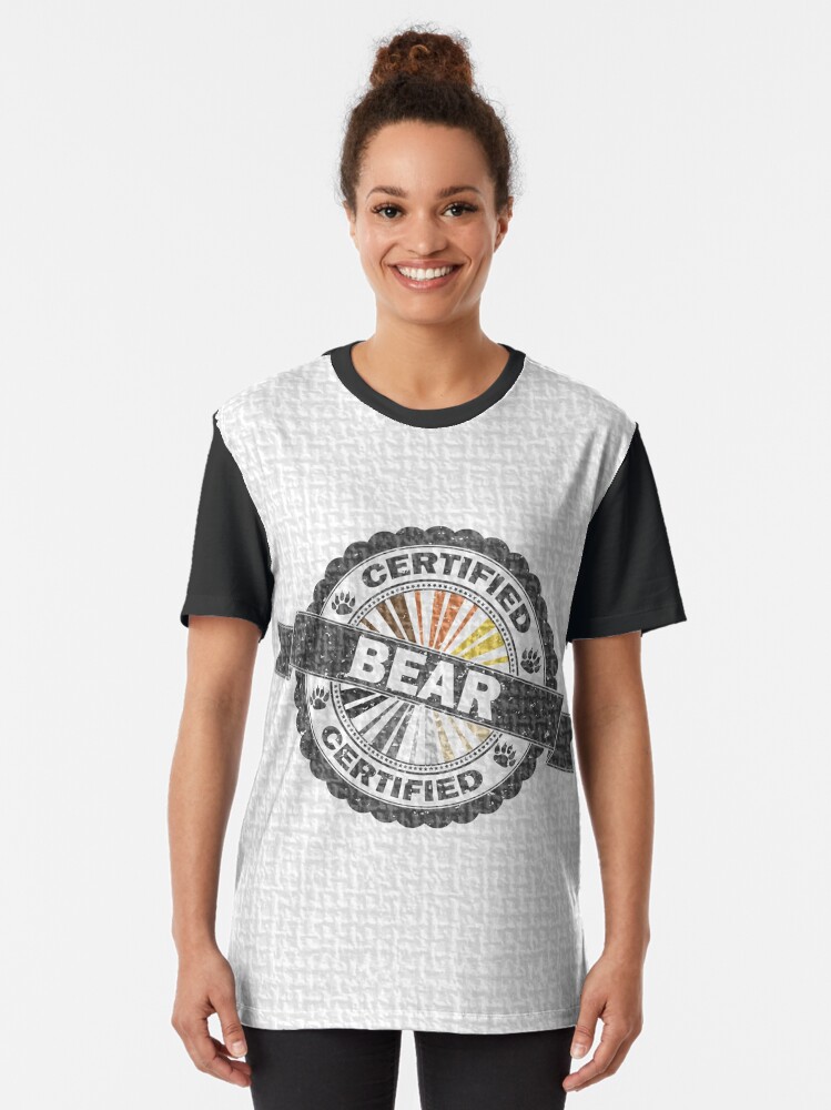 Alternate view of Certified Bear Stamp Graphic T-Shirt