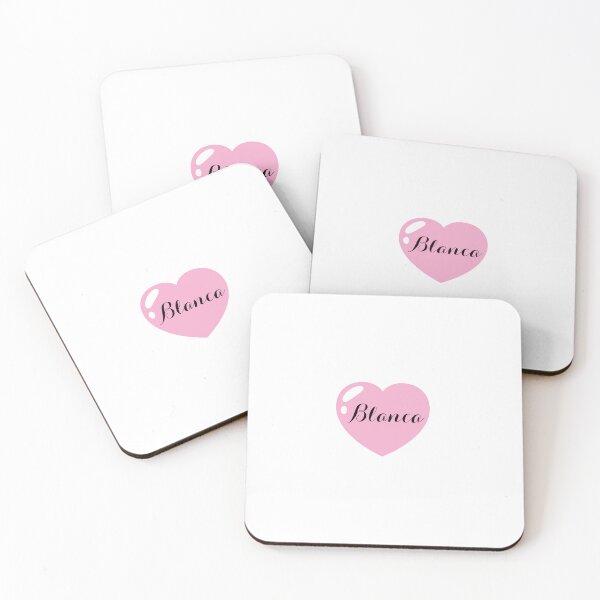 Item preview, Blanca Name with Pink Heart  designed and sold by Monika Howarth.