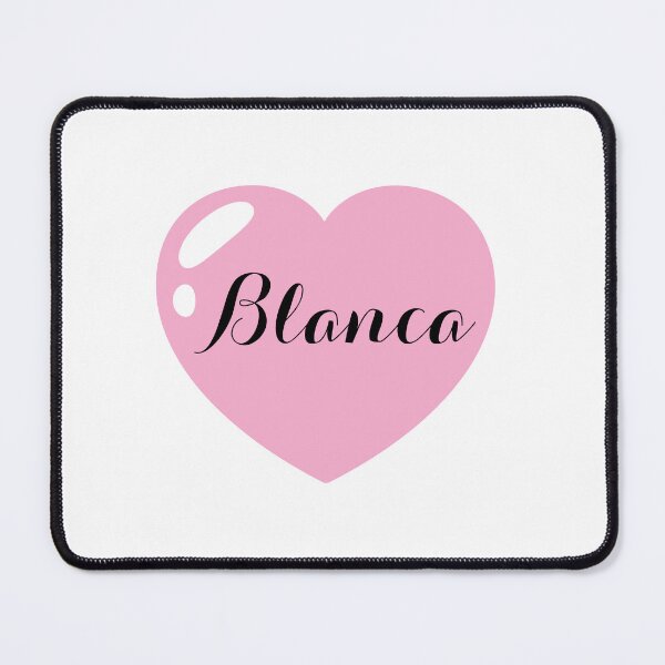 Item preview, Blanca Name with Pink Heart designed and sold by Monika Howarth.