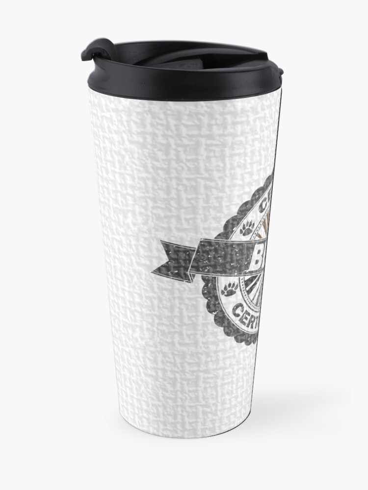Alternate view of Certified Bear Stamp Travel Mug