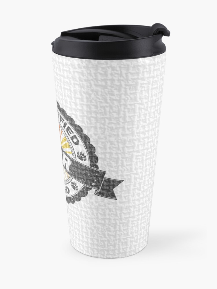Alternate view of Certified Bear Stamp Travel Mug
