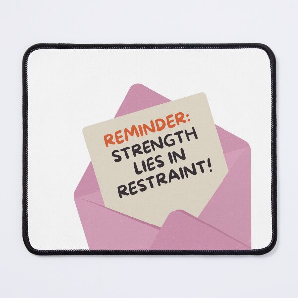 Item preview, Strength lies in Restraint | Stoicism Philosophy, Stoic Mindset for Personal Growth designed and sold by LexaArtworks.