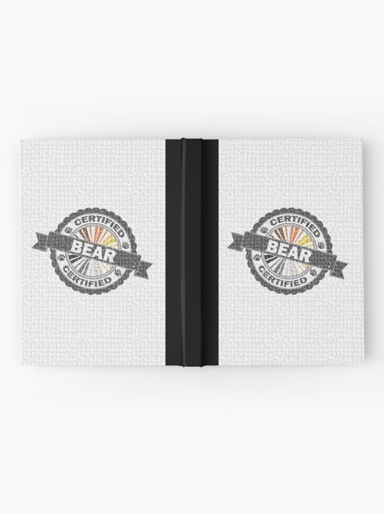 Alternate view of Certified Bear Stamp Hardcover Journal