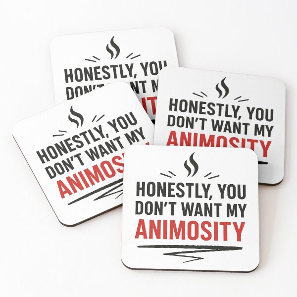 Item preview, Honestly, You Don’t Want My Animosity | Bold Statement Graphic Tee designed and sold by TeeTimeTreasure.